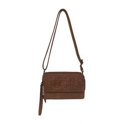 Bueno Of California Wallet On Strap Womens Wallet In Brown