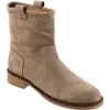 Bueno Olina Bootie In Tobacco Suede
