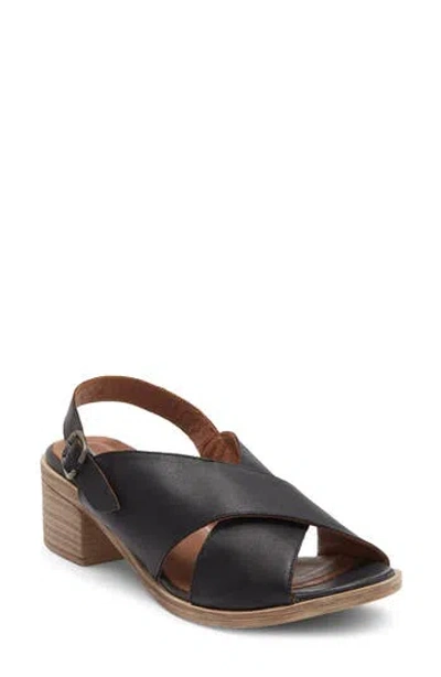 Bueno Owen Slingback Sandal In Black