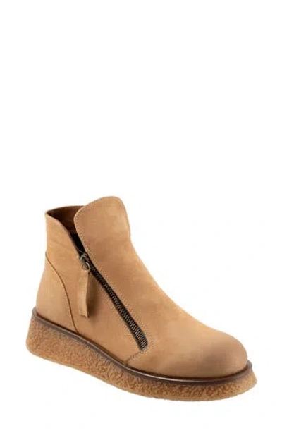 Bueno Phoenix Zip Bootie In Brown