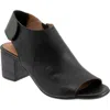 Bueno Rachel Ankle Cuff Sandal In Black