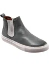 Bueno Rant Womens Ankle Round Toe Chelsea Boots In Grey