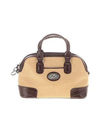 Pre-owned Bueno Satchel In Tan