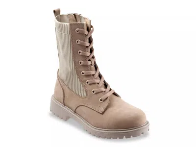 Bueno Stella Combat Boot In Brown