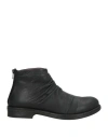 Bueno Woman Ankle Boots Black Size 8 Leather In Black