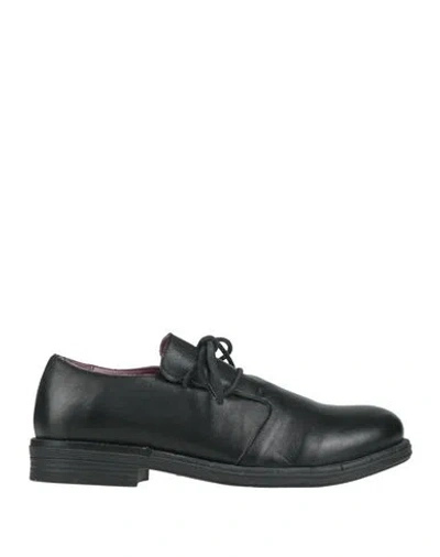 Bueno Woman Lace-up Shoes Black Size 8 Leather