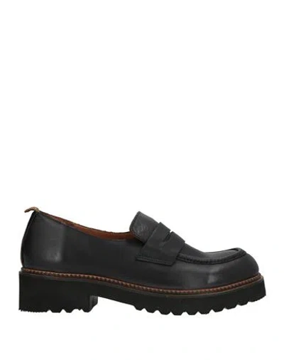 Bueno Woman Loafers Black Size 11 Leather