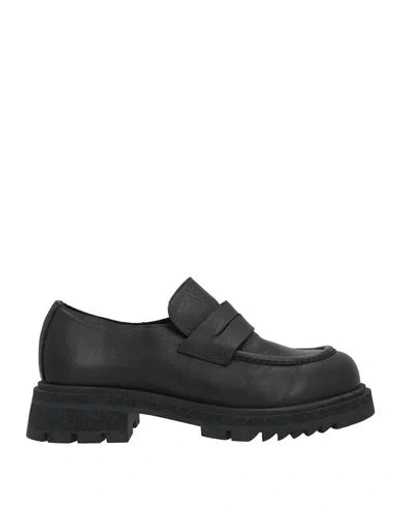 Bueno Woman Loafers Black Size 8 Leather