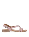 BUENO BUENO WOMAN SANDALS PINK SIZE 8 LEATHER