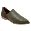 Bueno Beau Pointed Toe Loafer In Green