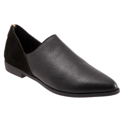 BUENO WOMEN'S BEAU SLIP-ON SHOES IN BLACK