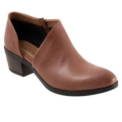 Bueno Caitlin Zip Bootie In Brown