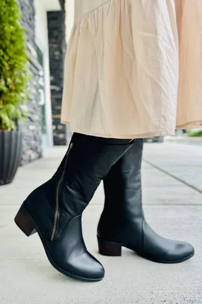 Bueno Women's Camille Mid-calf Boot In Black