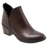 Bueno Women's Cora Ankle Boots In Teak In Silver