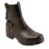 Bueno Fallon Lug Boot In Green