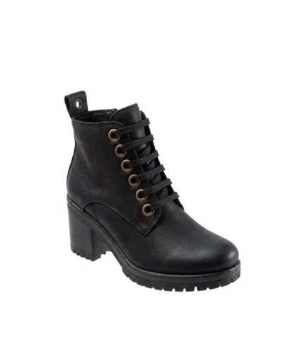 Bueno Women's Felix Combat Boots In Black In Multi