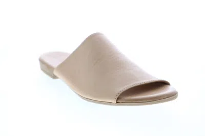 Bueno Women's Jory Open Toe Slide Sandal In Tan In Neutral