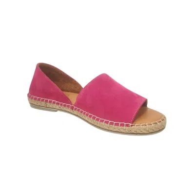Bueno Women's Kitty Sandal In Pink Suede In Multi