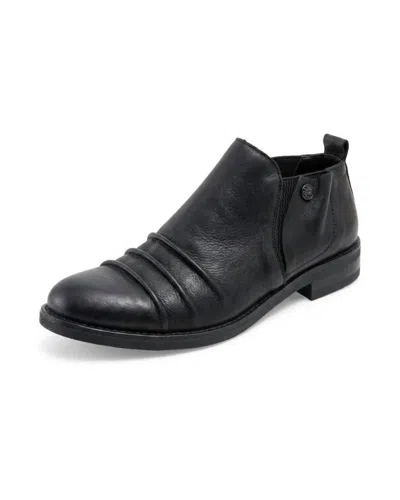 Bueno Women's Pina Ruched Toe Shoes In Black
