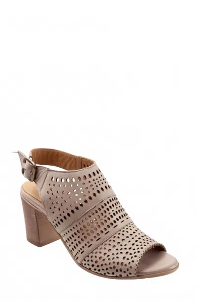 Bueno Women's Upton Dress Sandals In Light Grey Leather In Multi