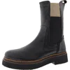Bueno Womens Stretch Chelsea Boots In Black