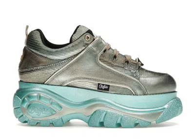 Pre-owned Buffalo 133914 2.0 (women's) Sneakers In Green Lizard