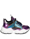 Buffalo Binary Glam Sneakers In Purple