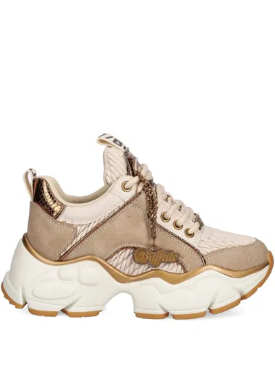Buffalo Binary Quilt Sneakers In Neutrals