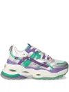 Buffalo Blader Matcha Trainers In White