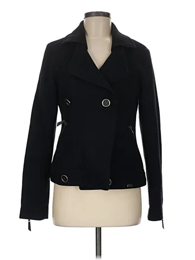 Pre-owned Buffalo Blazer Jacket In Black