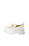 Buffalo Boots Aspha Chain Loafer In White