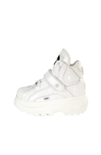 Buffalo Boots Classic High Patent Leather Sneaker In Multi