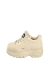 Buffalo Boots Classic Low Leather Shaft Height Sneaker In Neutral