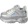 Buffalo Boots Classic Low Sneaker In Silver