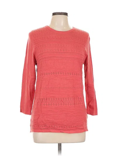 Pre-owned Buffalo By David Bitton 3/4 Sleeve T-shirt In Red