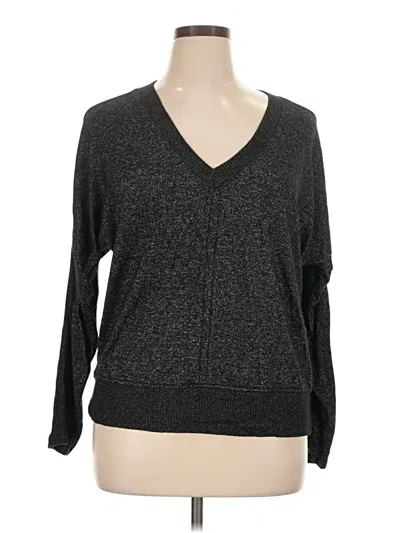 Pre-owned Buffalo By David Bitton 3/4 Sleeve T-shirt In Gray