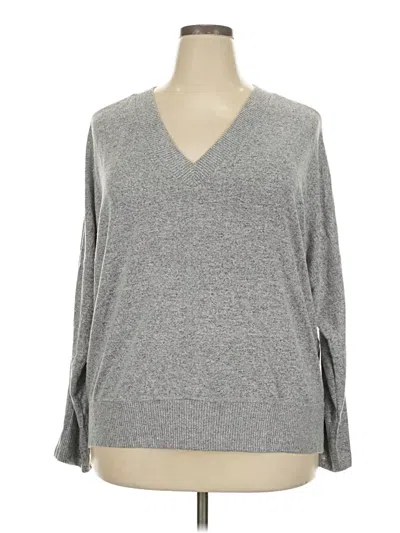 Pre-owned Buffalo By David Bitton 3/4 Sleeve T-shirt In Gray