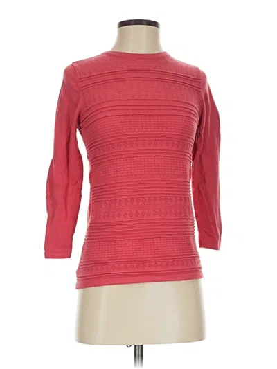 Pre-owned Buffalo By David Bitton 3/4 Sleeve T-shirt In Red