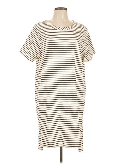 Pre-owned Buffalo By David Bitton Casual Dress In Ivory