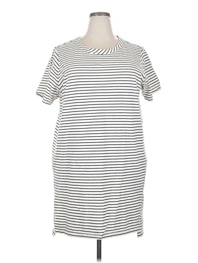 Pre-owned Buffalo By David Bitton Casual Dress In White