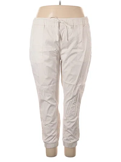 Pre-owned Buffalo By David Bitton Casual Pants In Ivory