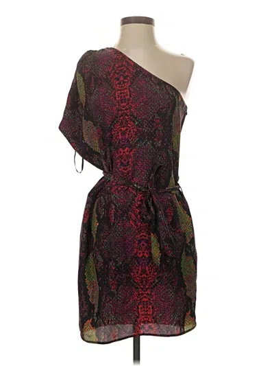 Pre-owned Buffalo By David Bitton Cocktail Dress In Burgundy