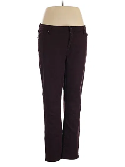 Pre-owned Buffalo By David Bitton Jeggings In Burgundy