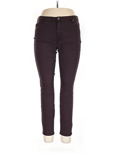 Pre-owned Buffalo By David Bitton Jeggings In Burgundy