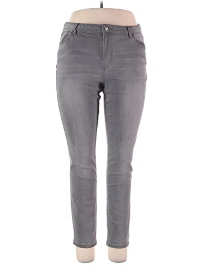 Pre-owned Buffalo By David Bitton Jeggings In Gray