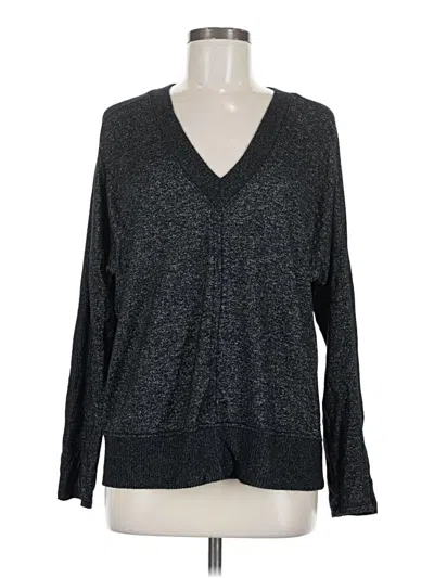 Pre-owned Buffalo By David Bitton Long Sleeve Henley Shirt In Gray