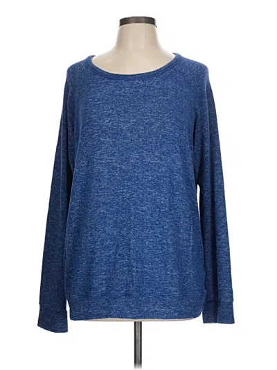 Pre-owned Buffalo By David Bitton Long Sleeve T-shirt In Blue