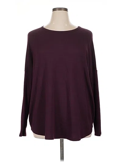 Pre-owned Buffalo By David Bitton Long Sleeve T-shirt In Burgundy