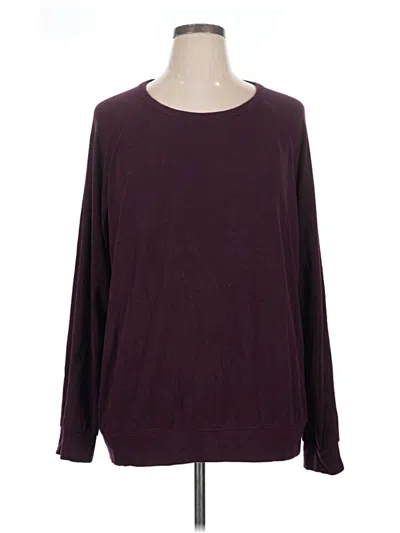 Pre-owned Buffalo By David Bitton Long Sleeve T-shirt In Burgundy