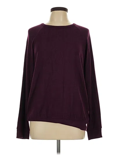 Pre-owned Buffalo By David Bitton Long Sleeve T-shirt In Burgundy